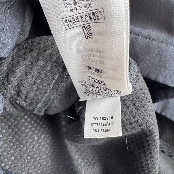 Patagonia Adze Jacket Men's Large Black Polartec Hybrid Softshell Full Zip - Picture 5 of 8